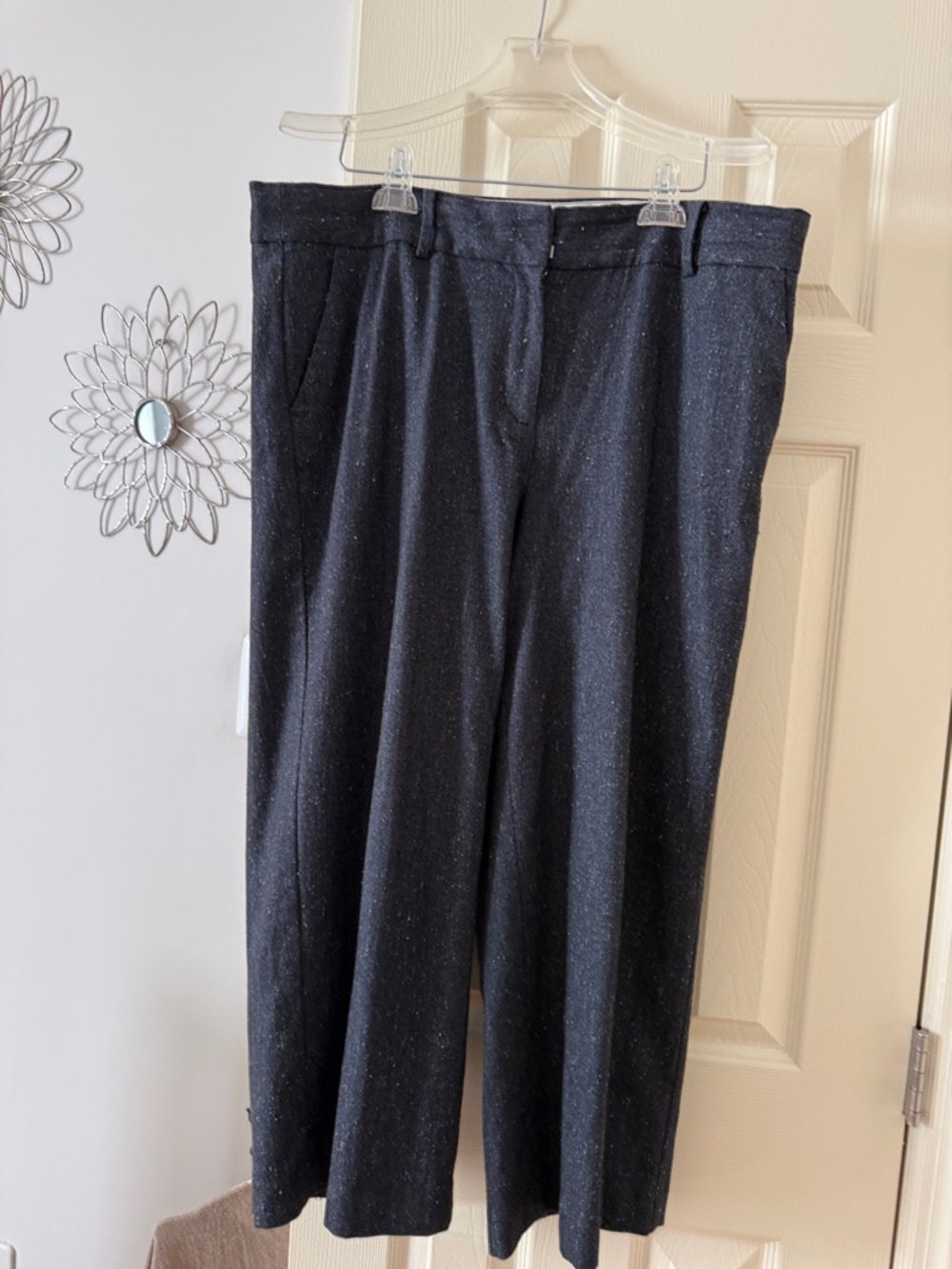 Talbots Black Speckled Dress Pants